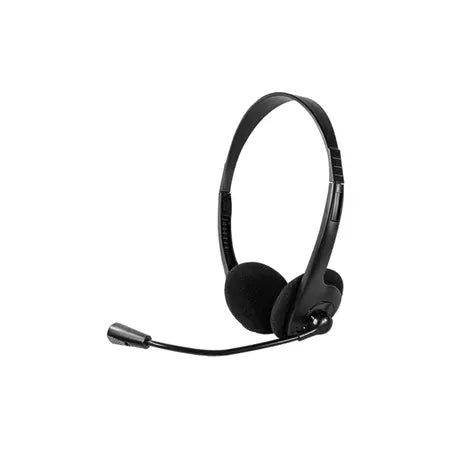 Lightweight Wired Headset with Boom Microphone