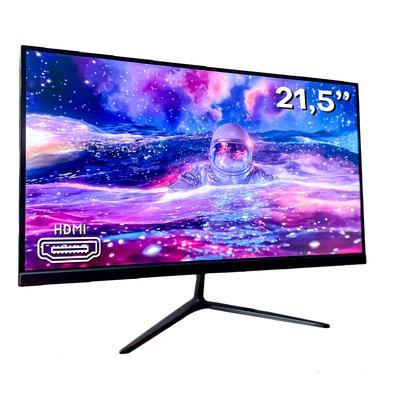 21.5-Inch LED Full HD Monitor – Frameless Design with HDMI and VGA Support